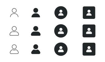 Default Avatar Profile Icon. Social Media User Image vector