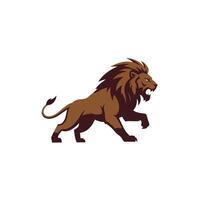 Lion logo design vector