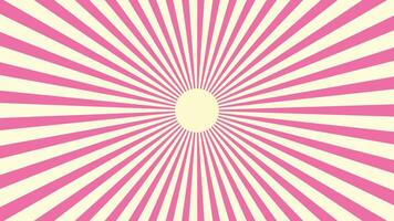 minimal abstract sunburst background vector