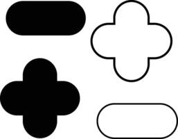 artistic elements for branding social media and promotional graphics vector