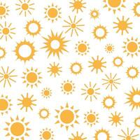Sun rays pattern background. Sunlight background design vector