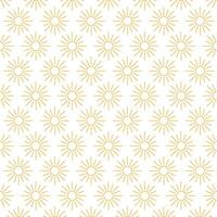 Flat sun rays pattern background. Sunlight background design vector