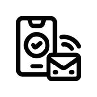 order line icon. Clean and minimalist icon for websites and mobile apps. vector