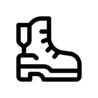 boots line icon. Clean and minimalist icon for websites and mobile apps. vector