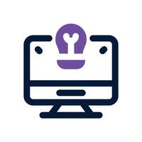 electronic product duotone icon. Sleek and modern icon for websites and mobile apps. vector