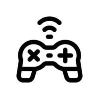 gamepad line icon. Clean and minimalist icon for websites and mobile apps. vector
