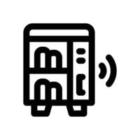 vending machine line icon. Clean and minimalist icon for websites and mobile apps. vector