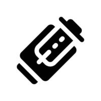 belt glyph icon. Strong and solid icon for websites and mobile apps. vector
