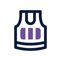 underwear dual tone icon. Sleek and modern icon for websites and mobile apps. vector