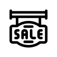 sale line icon. Clean and minimalist icon for websites, mobile apps, presentations, and logos. Fully scalable and customizable for any project. vector