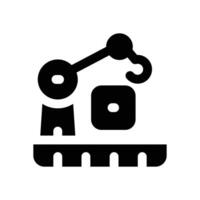 lifter glyph icon. Strong and solid icon for websites and mobile apps. vector