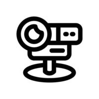 web cam line icon. Clean and minimalist icon for websites and mobile apps. vector