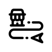 store locator line icon. Clean and minimalist icon for websites and mobile apps. vector