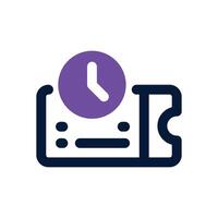 timer duotone icon. Sleek and modern icon for websites, mobile apps, marketing materials, and corporate design. Fully scalable and ready to use. vector