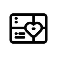 gift card line icon. Clean and minimalist icon for websites and mobile apps. vector