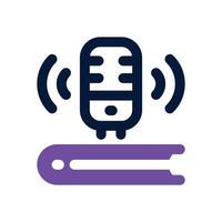 education dual tone icon. Sleek and modern icon for websites and mobile apps. vector