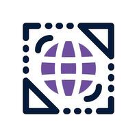 virtual duotone icon. Sleek and modern icon for websites and mobile apps. vector