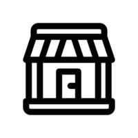 restaurant line icon. Clean and minimalist icon for websites and mobile apps. vector