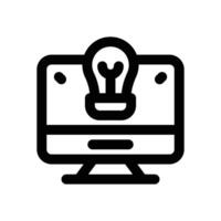 electronic product line icon. Clean and minimalist icon for websites and mobile apps. vector
