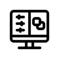 modeling line icon. Clean and minimalist icon for websites and mobile apps. vector