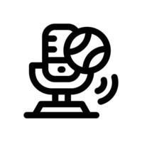 sport line icon. Clean and minimalist icon for websites and mobile apps. vector