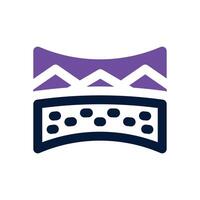 paronamic duotone icon. Sleek and modern icon for websites and mobile apps. vector