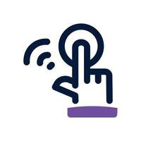 smart witch duotone icon. Sleek and modern icon for websites and mobile apps. vector