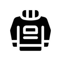 sweater glyph icon. Strong and solid icon for websites and mobile apps. vector