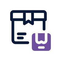 package duotone icon. Sleek and modern icon for websites and mobile apps. vector