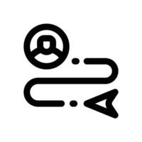buyer line icon. Clean and minimalist icon for websites and mobile apps. vector