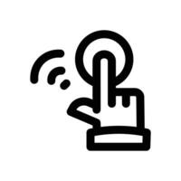 smart witch line icon. Clean and minimalist icon for websites and mobile apps. vector