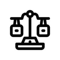 compare product line icon. Clean and minimalist icon for websites and mobile apps. vector