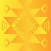 Colorful yellow gradient waves background. Modern futuristic gradient orange abstrac fluid shape background. Summer orange gradient waves wallpaper vector