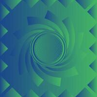Abstract overlapping circles shape geometric background with gradient colors vector