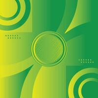 Modern abstract colorful green gradient wave liquid geometric background with liquid style gradient color. Suitable for banner, flyer, etc vector