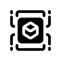chip glyph icon. Strong and solid icon for websites, mobile interfaces, presentations, and visual branding. High quality and easy to edit. vector