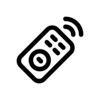remote controller line icon. Clean and minimalist icon for websites and mobile apps. vector