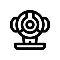 web camera line icon. Clean and minimalist icon for websites, mobile apps, presentations, and logos. Fully scalable and customizable for any project. vector