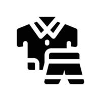 fashion glyph icon. Strong and solid icon for websites and mobile apps. vector