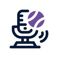 sport dual tone icon. Sleek and modern icon for websites and mobile apps. vector