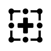 match moving glyph icon. Strong and solid icon for websites and mobile apps. vector