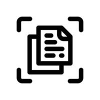 artboard line icon. Clean and minimalist icon for websites and mobile apps. vector