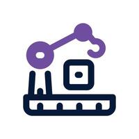 lifter dual tone icon. Sleek and modern icon for websites and mobile apps. vector