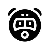 vacuum machine glyph icon. Strong and solid icon for websites and mobile apps. vector