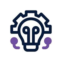technology duotone icon. Sleek and modern icon for websites and mobile apps. vector