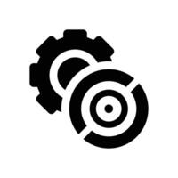 software glyph icon. Strong and solid icon for websites, mobile interfaces, presentations, and visual branding. High quality and easy to edit. vector