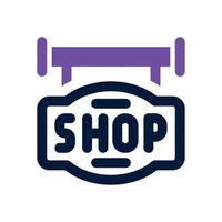 sign duotone icon. Sleek and modern icon for websites, mobile apps, marketing materials, and corporate design. Fully scalable and ready to use. vector