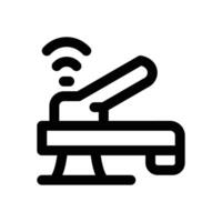 smart faucet line icon. Clean and minimalist icon for websites and mobile apps. vector