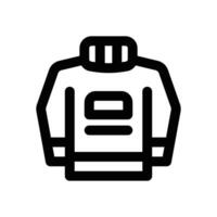sweater line icon. Clean and minimalist icon for websites and mobile apps. vector