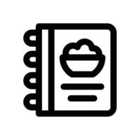 menu line icon. Clean and minimalist icon for websites and mobile apps. vector